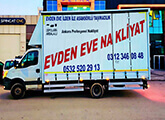 Ambalajlı paketlenmiş ev eşyları